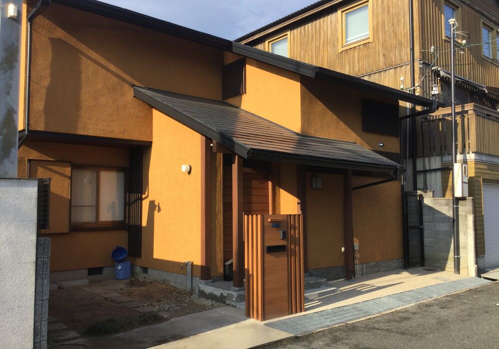 築古い和風の建物再生